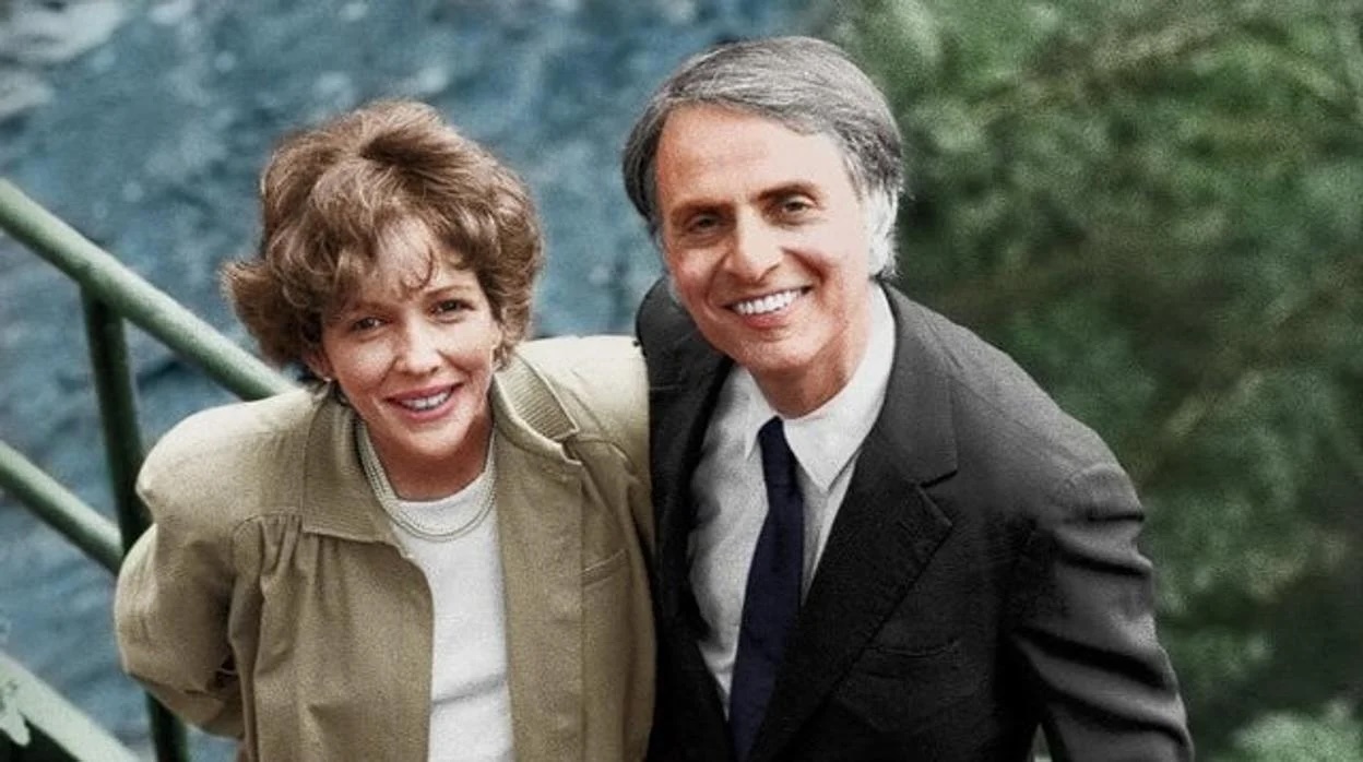 Carl Sagan and Ann Druyan